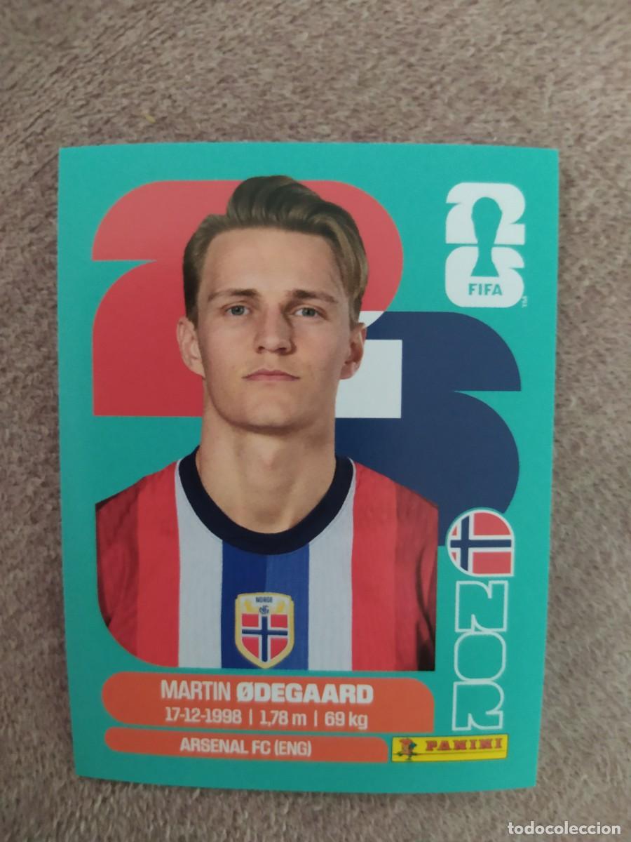 Cromos de f&uacute;tbol: NOR 10 Mart&iacute;n ODEGAARD Noruega mundial 2026 panini