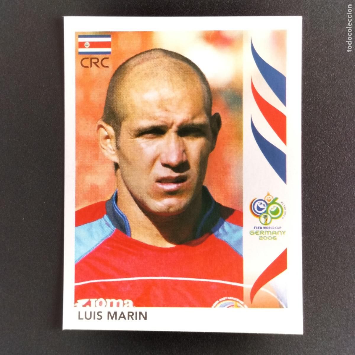 Cromos de f&uacute;tbol: 41 LUIS MARIN COSTA RICA CROMOS FIFA WORLD CUP GERMANY 2006 MUNDIAL ALEMANIA PANINI