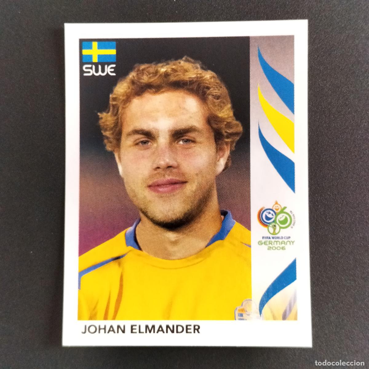 Cromos de f&uacute;tbol: 164 JOHAN ELMANDER SUECIA CROMOS FIFA WORLD CUP GERMANY 2006 MUNDIAL ALEMANIA PANINI