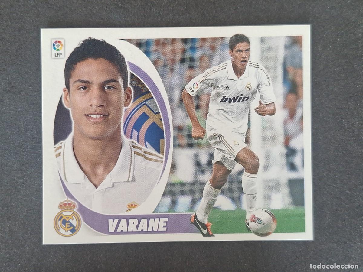 Cromos de f&uacute;tbol: VARANE REAL MADRID LIGA ESTE 2012 2013 12 13 NUNCA PEGADO SIN PEGAR