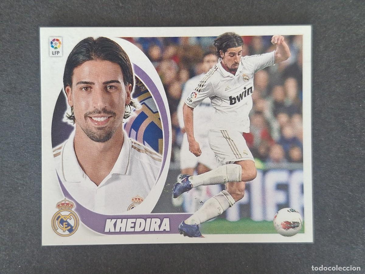 Cromos de f&uacute;tbol: KHEDIRA REAL MADRID LIGA ESTE 2012 2013 12 13 NUNCA PEGADO SIN PEGAR