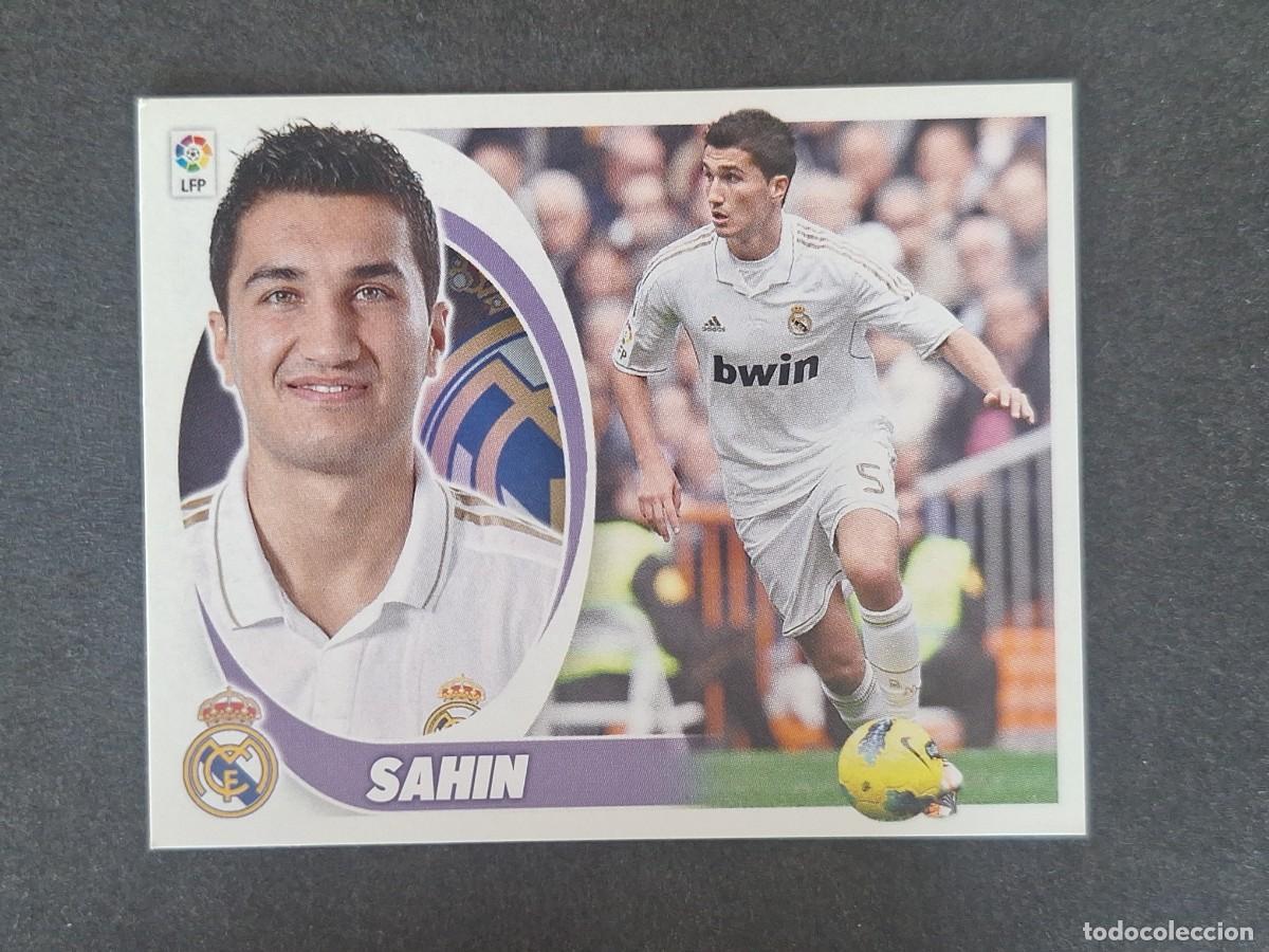 Cromos de f&uacute;tbol: SAHIN REAL MADRID LIGA ESTE 2012 2013 12 13 NUNCA PEGADO SIN PEGAR