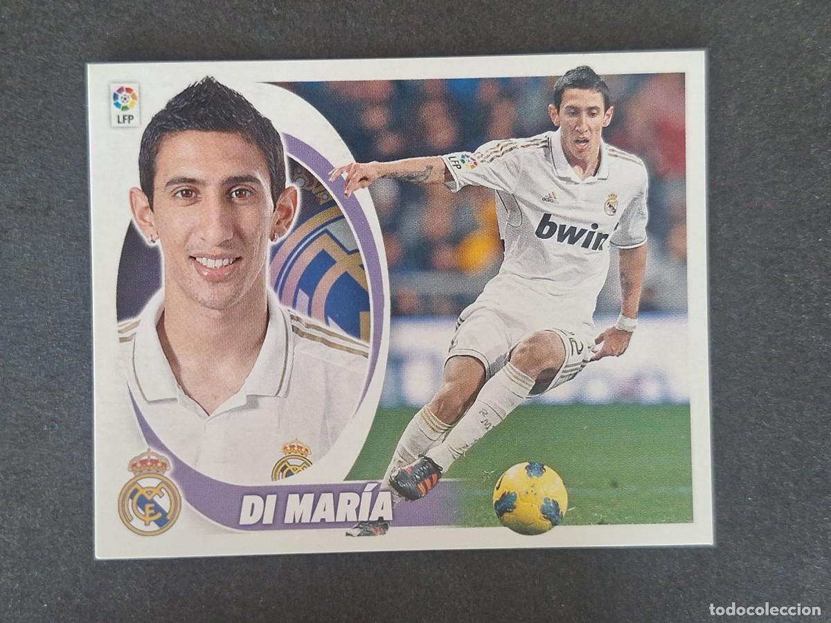 Cromos de f&uacute;tbol: DI MARIA REAL MADRID LIGA ESTE 2012 2013 12 13 NUNCA PEGADO SIN PEGAR