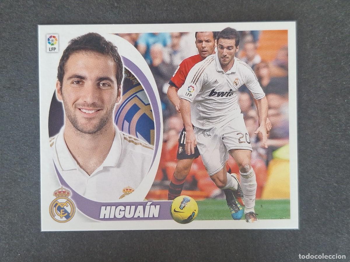 Cromos de f&uacute;tbol: HIGUAIN REAL MADRID LIGA ESTE 2012 2013 12 13 NUNCA PEGADO SIN PEGAR