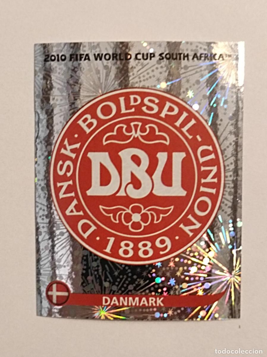 Cromos de f&uacute;tbol: #354 ESCUDO (DINAMARCA) MUNDIAL SUDAFRICA 2010 PANINI