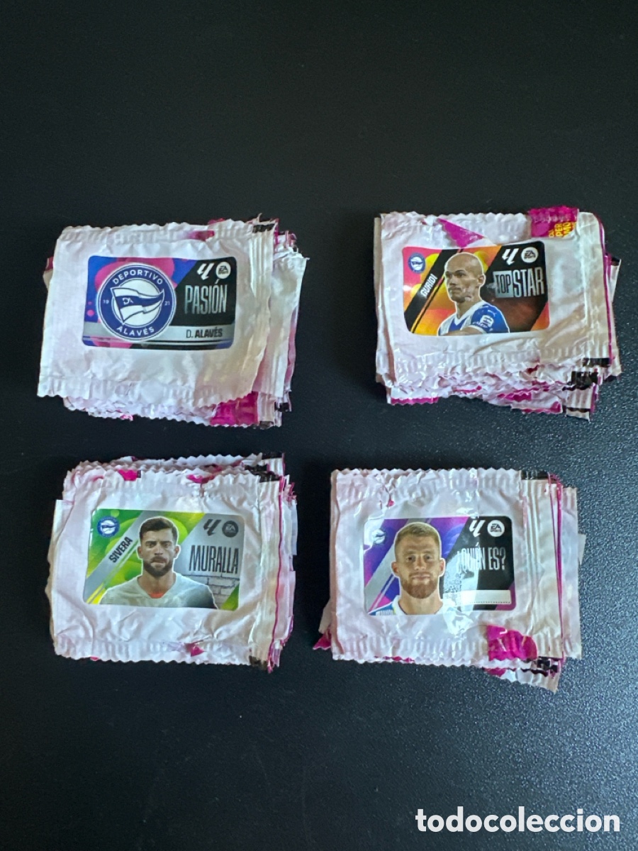 Cromos de f&uacute;tbol: LIGA ESTE 25 26 - Chicles Completo
