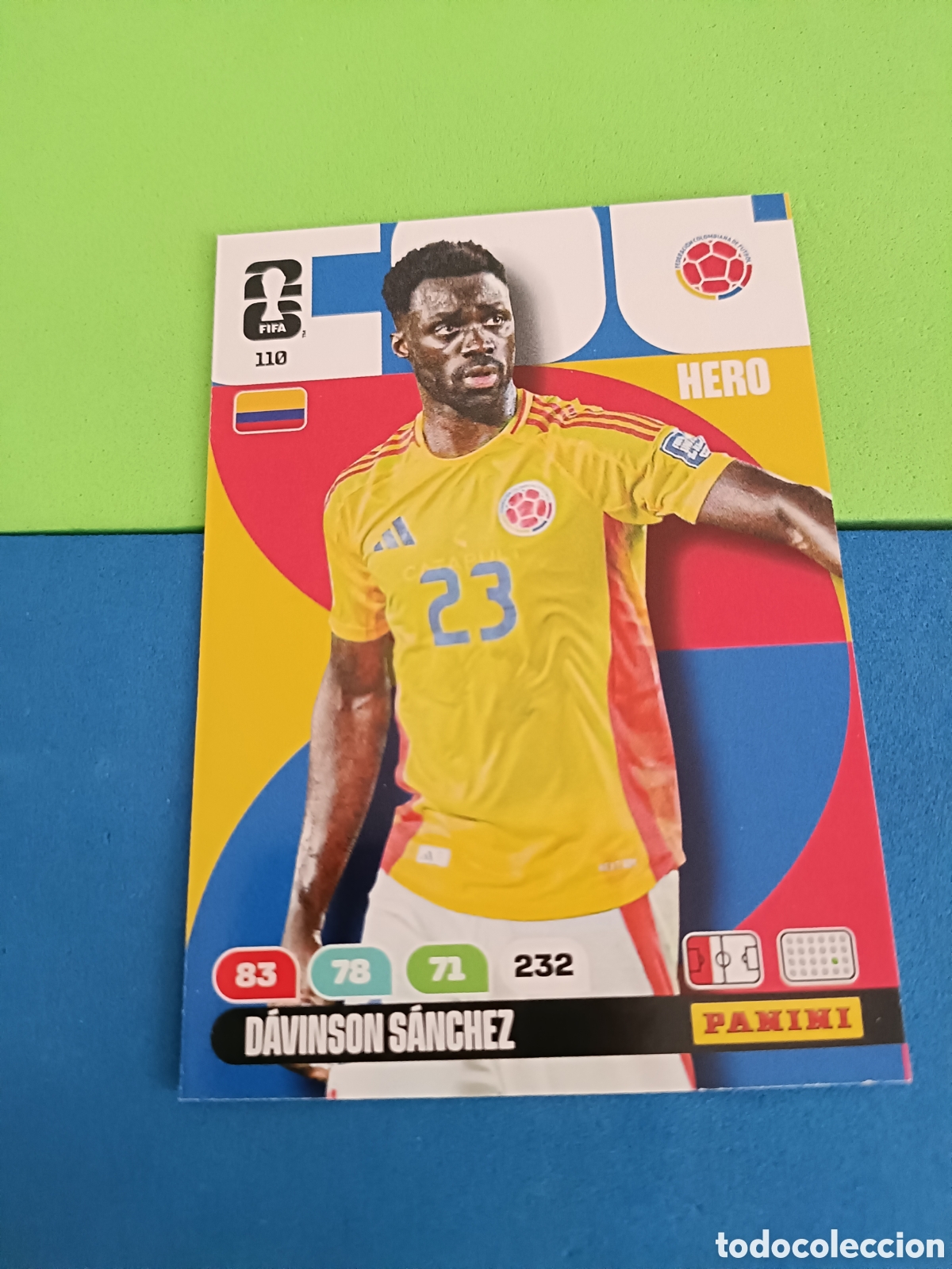 Figurine di Calcio: Adrenalyn XL Fifa World cup 2026 mundial - 110 Davinson S&aacute;nchez