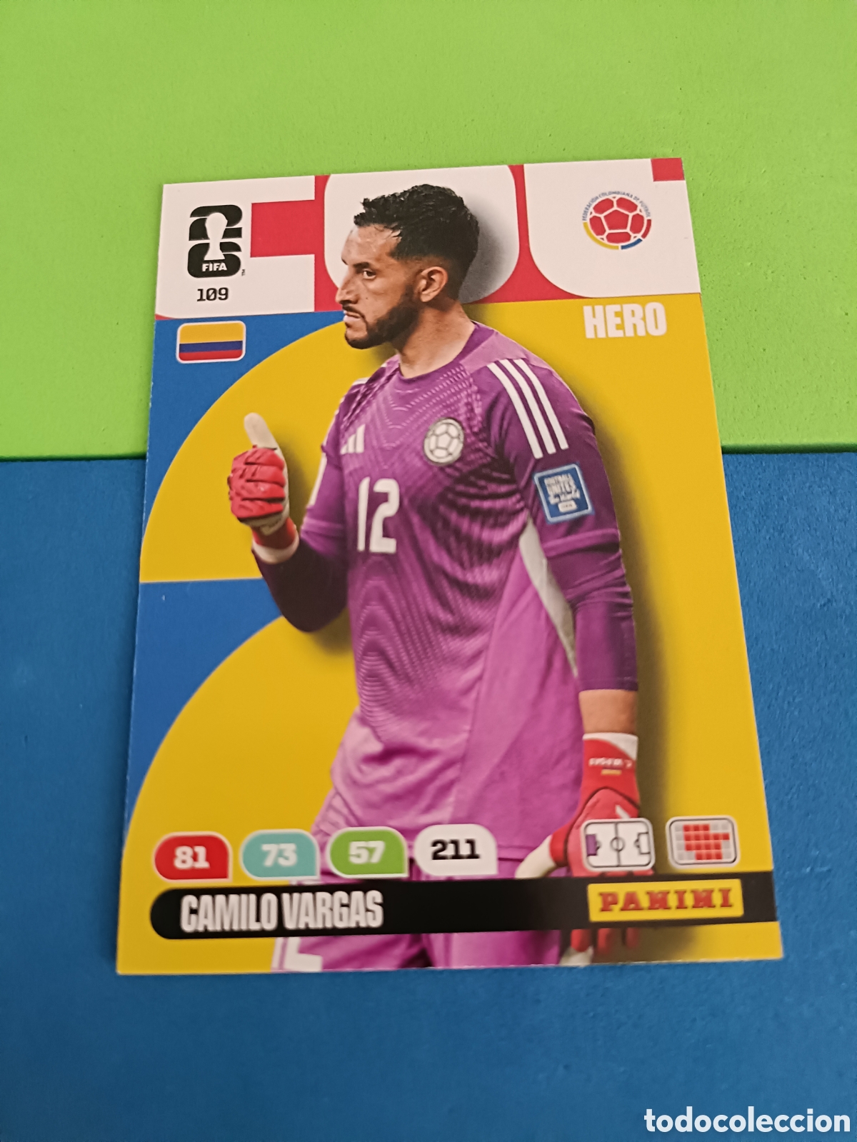 Figurine di Calcio: Adrenalyn XL Fifa World cup 2026 mundial - 109 Camilo Vargas