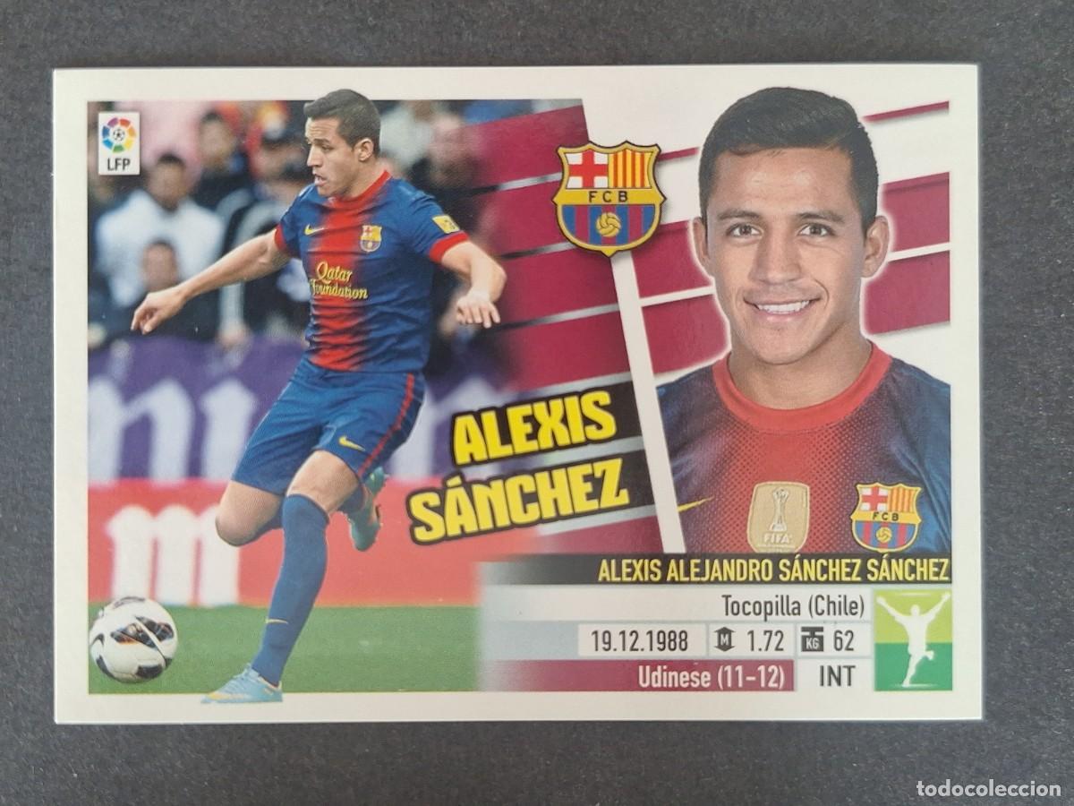 Cartes &agrave; collectionner de Football: ALEXIS SANCHEZ F. C. BARCELONA LIGA ESTE 2013 2014 13 14 NUNCA PEGADO SIN PEGAR
