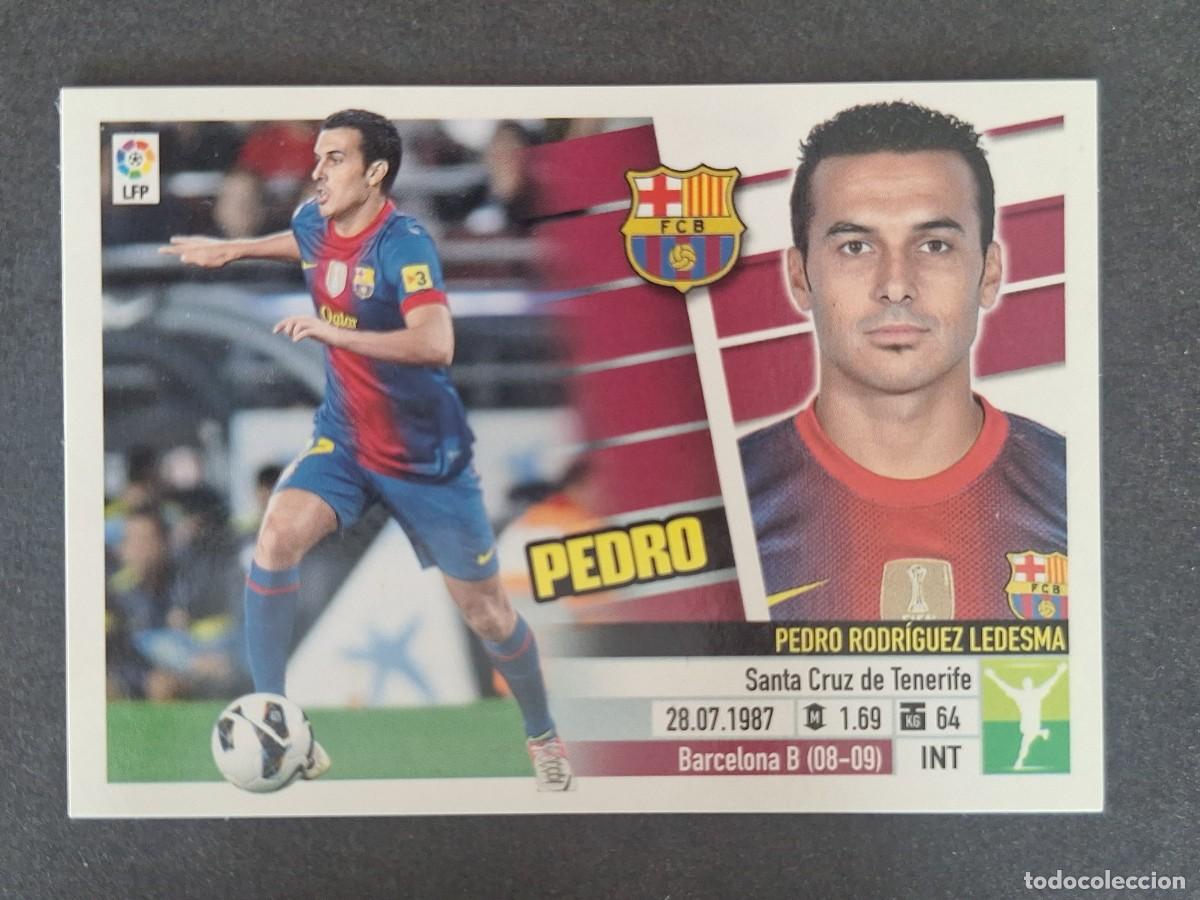 Cartes &agrave; collectionner de Football: PEDRO F. C. BARCELONA LIGA ESTE 2013 2014 13 14 NUNCA PEGADO SIN PEGAR