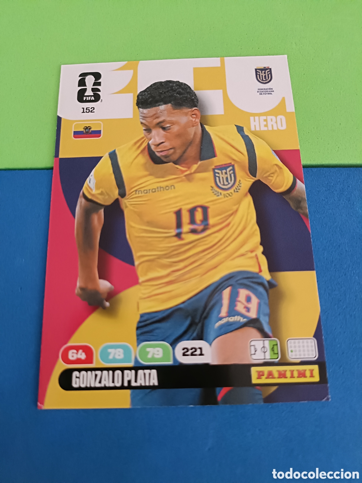 Cartes &agrave; collectionner de Football: Adrenalyn XL Fifa World cup 2026 mundial - 152 Gonzalo Plata
