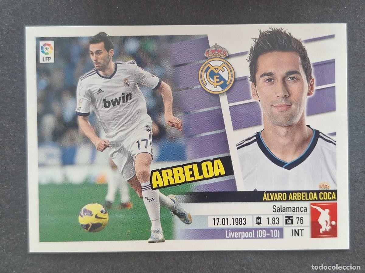 Cromos de Futebol: ARBELOA REAL MADRID LIGA ESTE 2013 2014 13 14 NUNCA PEGADO SIN PEGAR