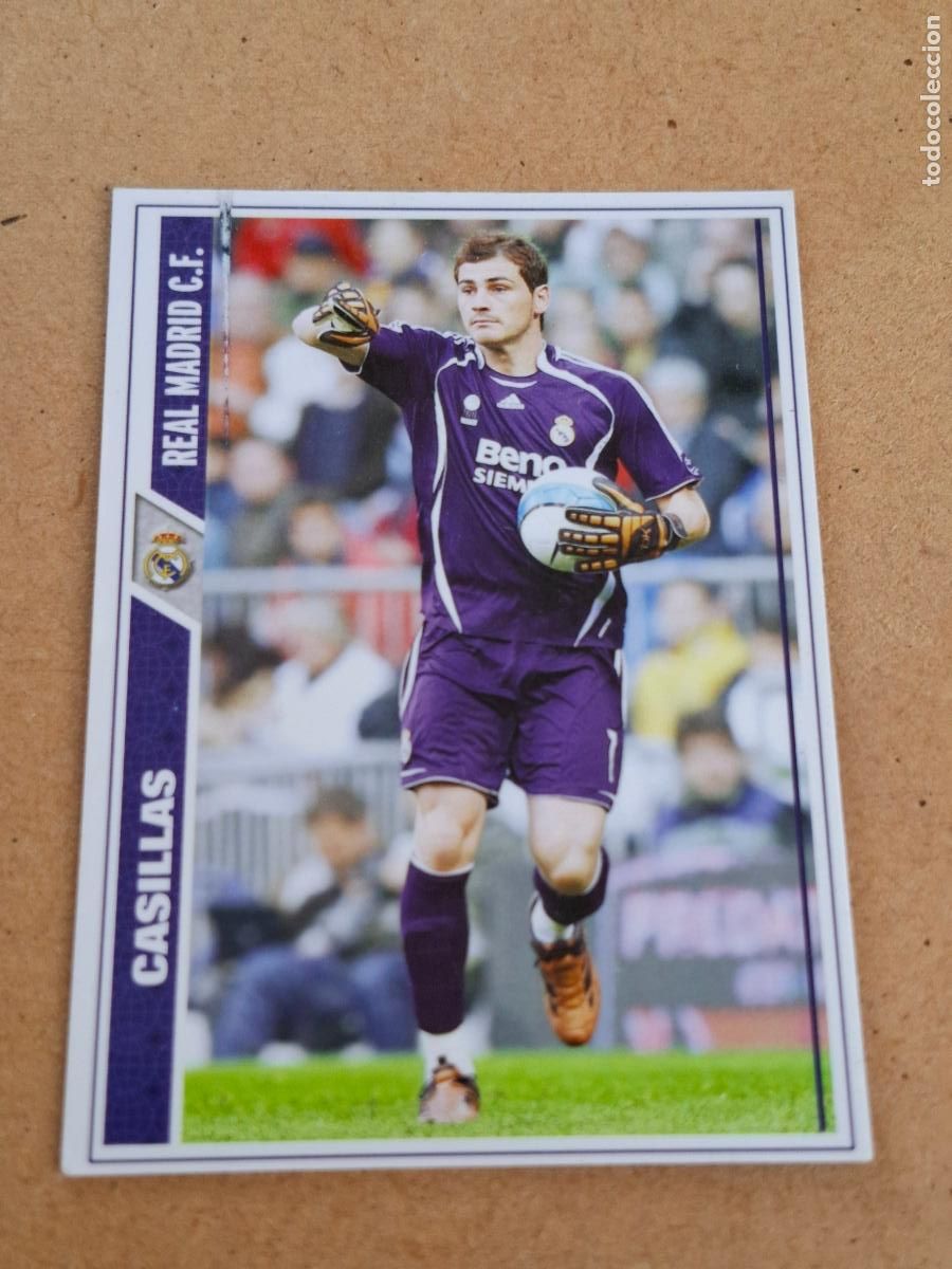 Cromos de Futebol: MUNDICROMO 2007 2008 07 08 - 5 CASILLAS - REAL MADRID - CP13