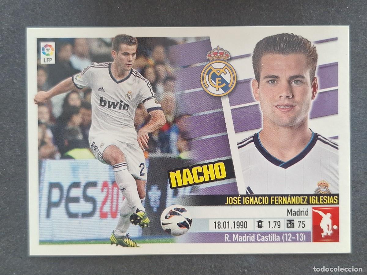 Cromos de Futebol: NACHO REAL MADRID LIGA ESTE 2013 2014 13 14 NUNCA PEGADO SIN PEGAR