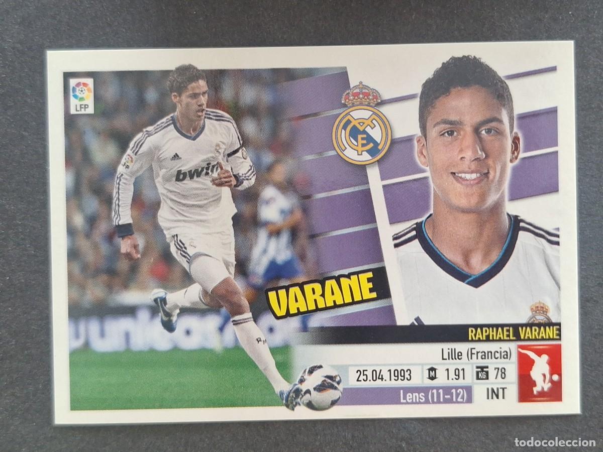 Cromos de Futebol: VARANE REAL MADRID LIGA ESTE 2013 2014 13 14 NUNCA PEGADO SIN PEGAR