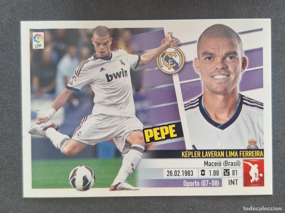 Cromos de f&uacute;tbol: PEPE REAL MADRID LIGA ESTE 2013 2014 13 14 NUNCA PEGADO SIN PEGAR