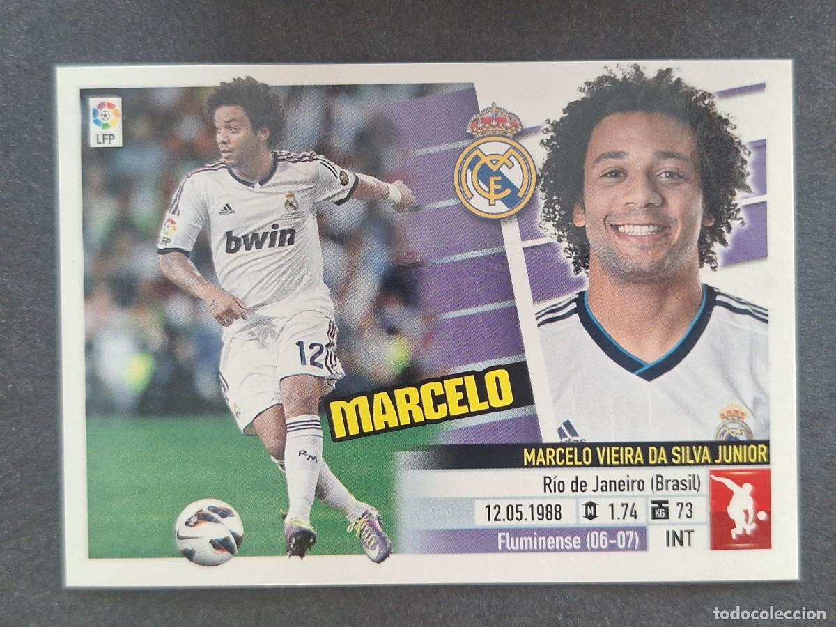 Cromos de f&uacute;tbol: MARCELO REAL MADRID LIGA ESTE 2013 2014 13 14 NUNCA PEGADO SIN PEGAR
