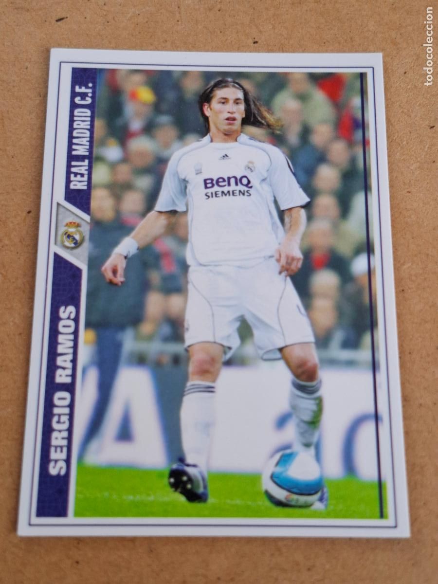 Cromos de f&uacute;tbol: MUNDICROMO 2007 2008 07 08 - 14 SERGIO RAMOS - REAL MADRID - CP13