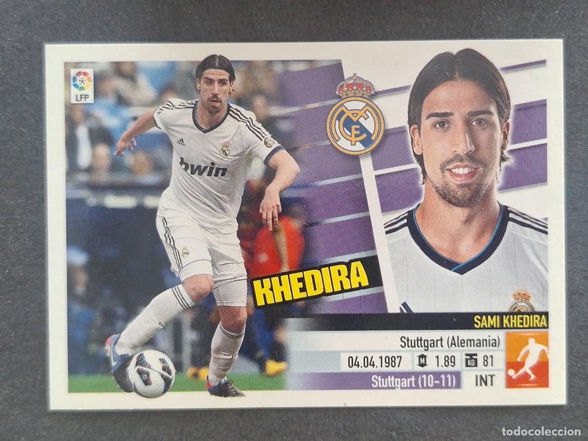 Cromos de f&uacute;tbol: KHEDIRA REAL MADRID LIGA ESTE 2013 2014 13 14 NUNCA PEGADO SIN PEGAR