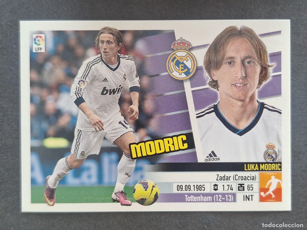 Cromos de f&uacute;tbol: MODRIC REAL MADRID LIGA ESTE 2013 2014 13 14 NUNCA PEGADO SIN PEGAR