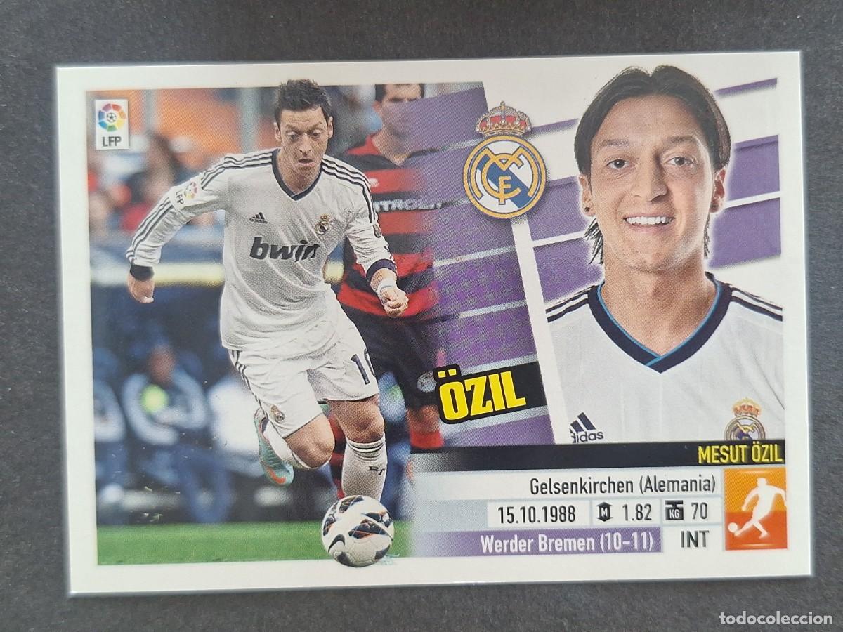 Cromos de f&uacute;tbol: &Ouml;ZIL REAL MADRID LIGA ESTE 2013 2014 13 14 NUNCA PEGADO SIN PEGAR