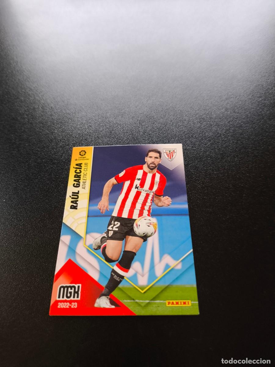 Cromos de f&uacute;tbol: 42 Ra&uacute;l Garc&iacute;a ATHLETIC DE BILBAO PANINI LIGA MEGACRACKS MGK 2022 2023 22 23 NO ESTE ADRENALYN