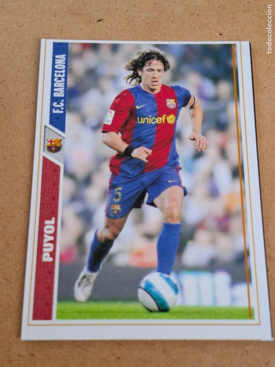 Cromos de f&uacute;tbol: MUNDICROMO 2007 2008 07 08 - 36 PUYOL - FC. BARCELONA - CP13