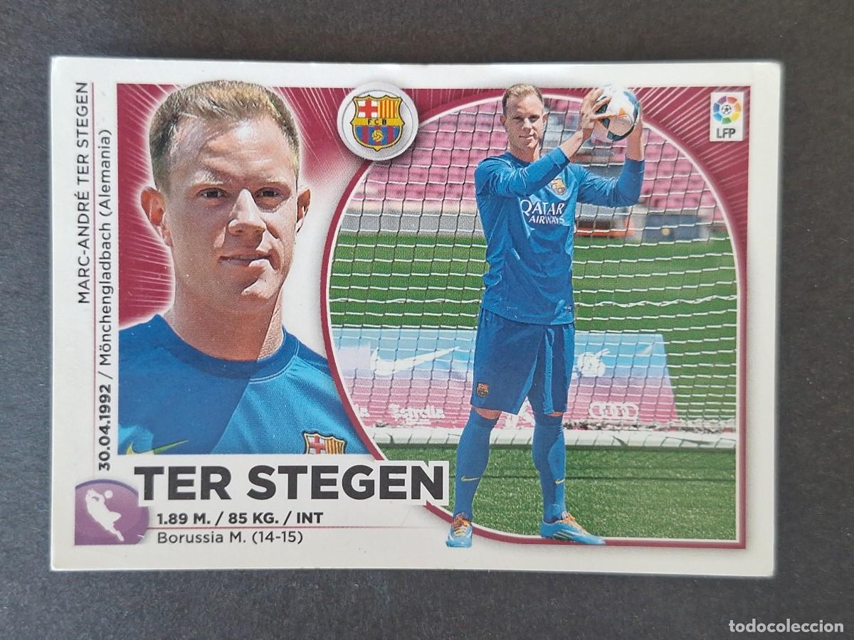 Cromos de Futebol: TER SETEGEN F. C. BARCELONA LIGA ESTE 2014 2015 14 15 NUNCA PEGADO SIN PEGAR
