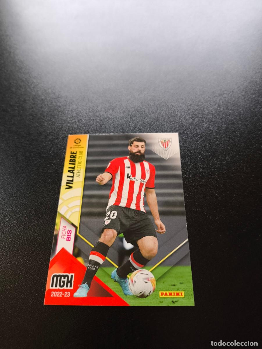 Cromos de Futebol: 44 BIS Villalibre ATHLETIC DE BILBAO PANINI LIGA MEGACRACKS MGK 2022 2023 22 23 NO ESTE ADRENALYN