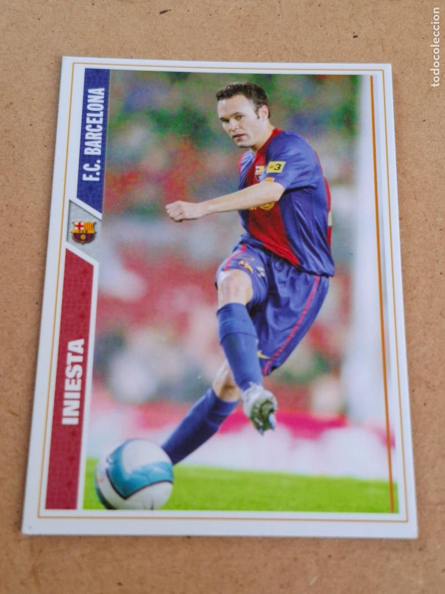 Cromos de Futebol: MUNDICROMO 2007 2008 07 08 - 43 INIESTA - FC. BARCELONA - CP13