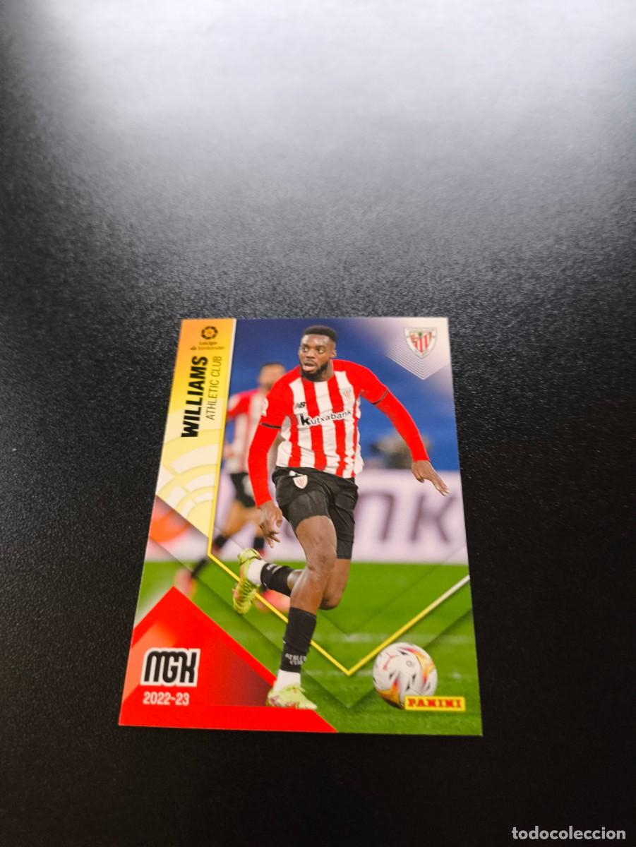 Cromos de Futebol: 45 Williams ATHLETIC DE BILBAO PANINI LIGA MEGACRACKS MGK 2022 2023 22 23 NO ESTE ADRENALYN