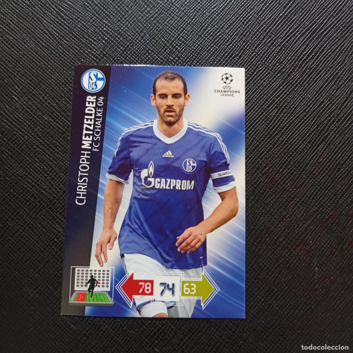 Fu&szlig;ball-Sticker: METZELDER SCHALKE 04 ADRENALYN CHAMPIONS LEAGUE 2012 2013 FUTBOL 12 13 - A189 PG208