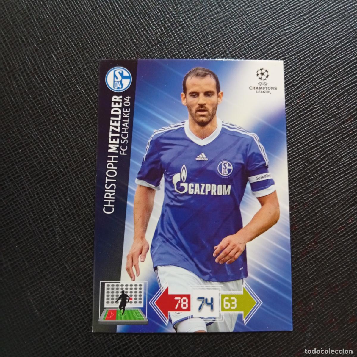 Fu&szlig;ball-Sticker: METZELDER SCHALKE 04 ADRENALYN CHAMPIONS LEAGUE 2012 2013 FUTBOL 12 13 - A189 PG208 B