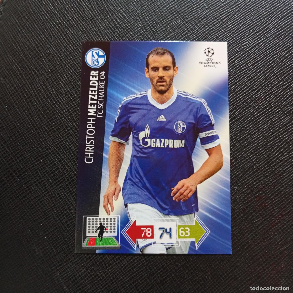 Fu&szlig;ball-Sticker: METZELDER SCHALKE 04 ADRENALYN CHAMPIONS LEAGUE 2012 2013 FUTBOL 12 13 - A189 PG217