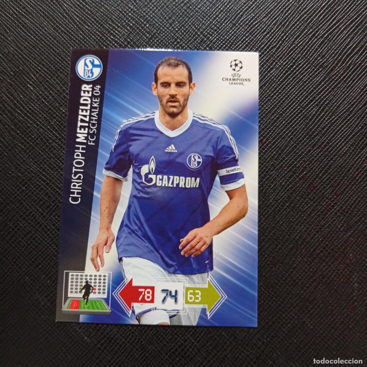 Cromos de Futebol: METZELDER SCHALKE 04 ADRENALYN CHAMPIONS LEAGUE 2012 2013 FUTBOL 12 13 - A189 PG217 B