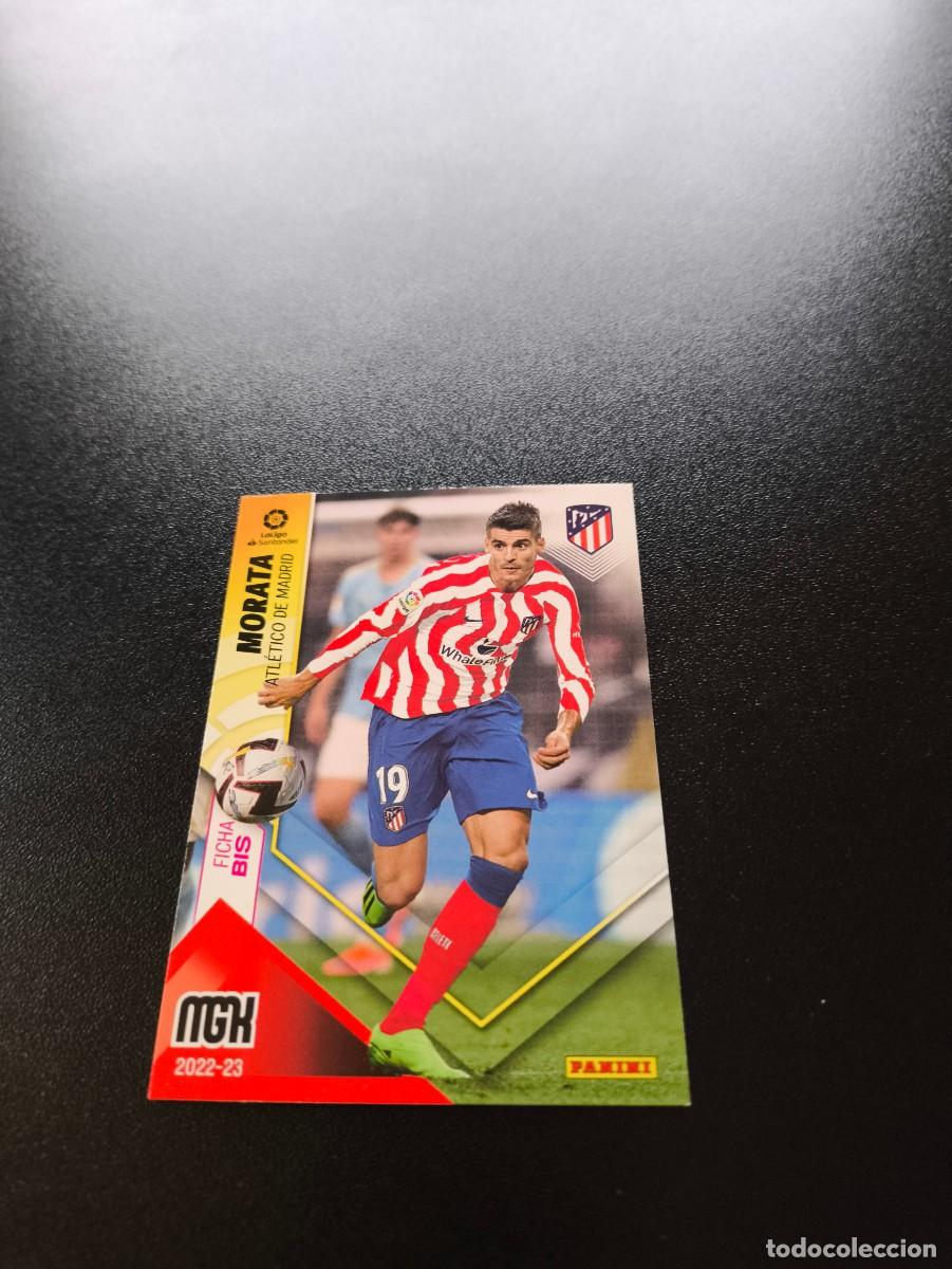 Cromos de Futebol: 62 BIS Morata ATLETICO DE MADRID PANINI LIGA MEGACRACKS MGK 2022 2023 22 23 NO ESTE ADRENALYN