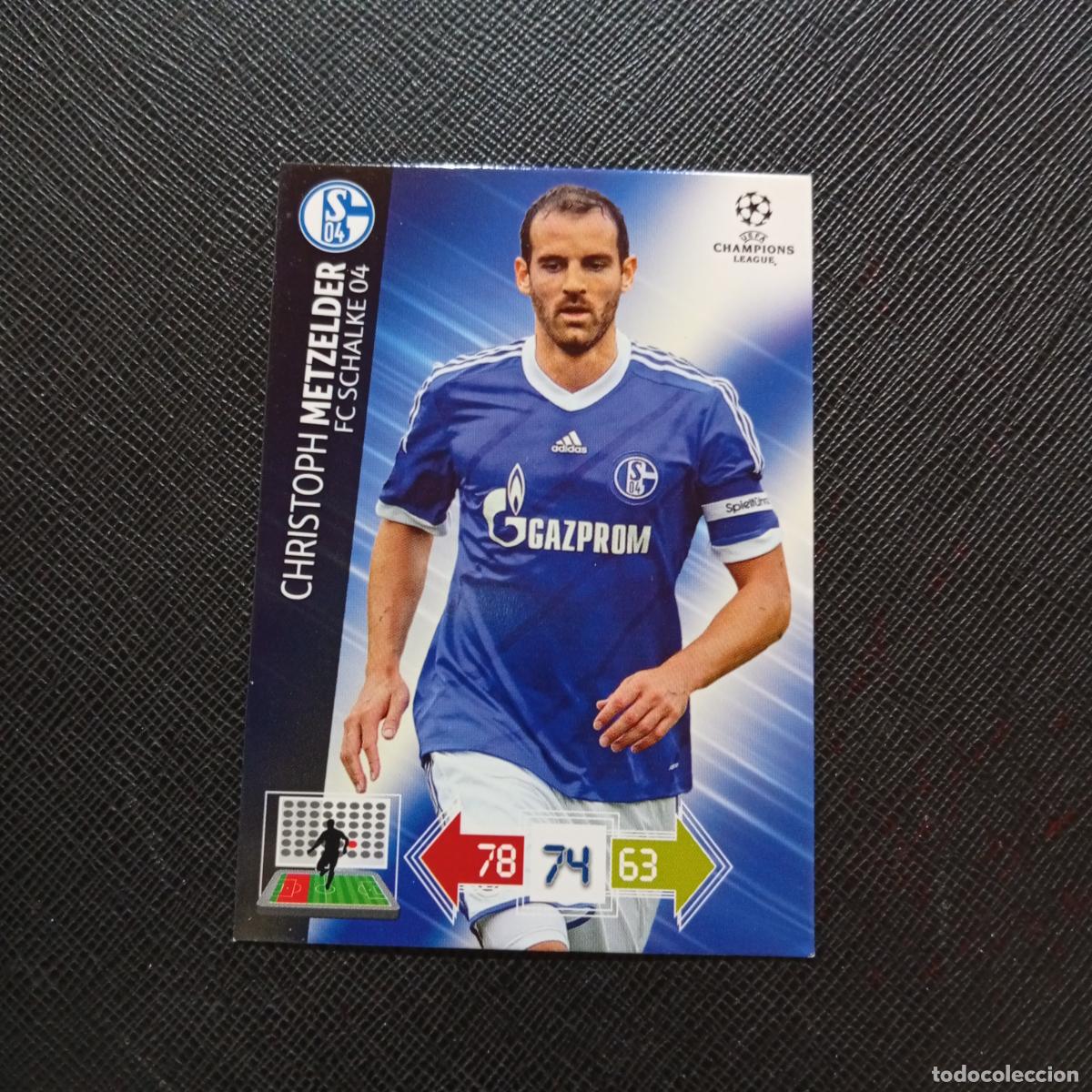 Cromos de Futebol: METZELDER SCHALKE 04 ADRENALYN CHAMPIONS LEAGUE 2012 2013 FUTBOL 12 13 - A189 PG217 C