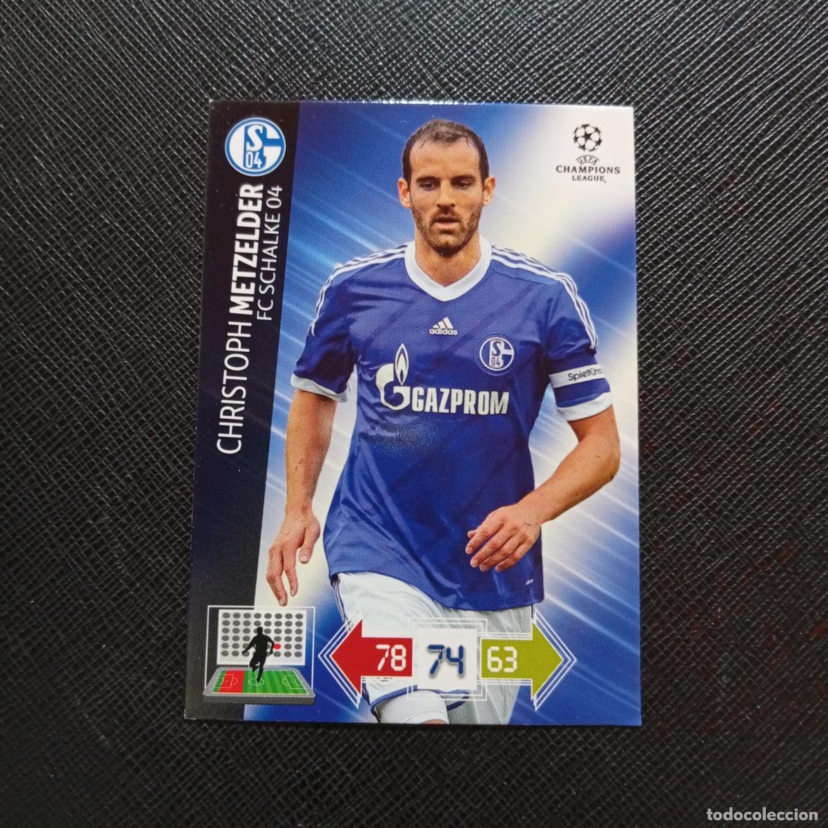 Cromos de Futebol: METZELDER SCHALKE 04 ADRENALYN CHAMPIONS LEAGUE 2012 2013 FUTBOL 12 13 - A189 PG217 D