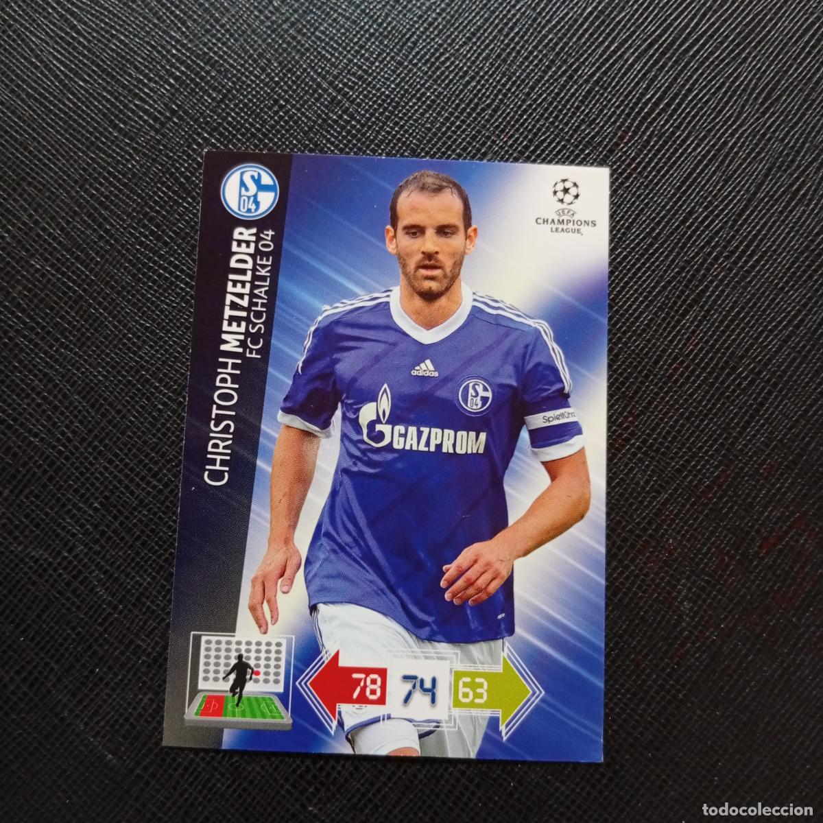 Cromos de Futebol: METZELDER SCHALKE 04 ADRENALYN CHAMPIONS LEAGUE 2012 2013 FUTBOL 12 13 - A189 PG226