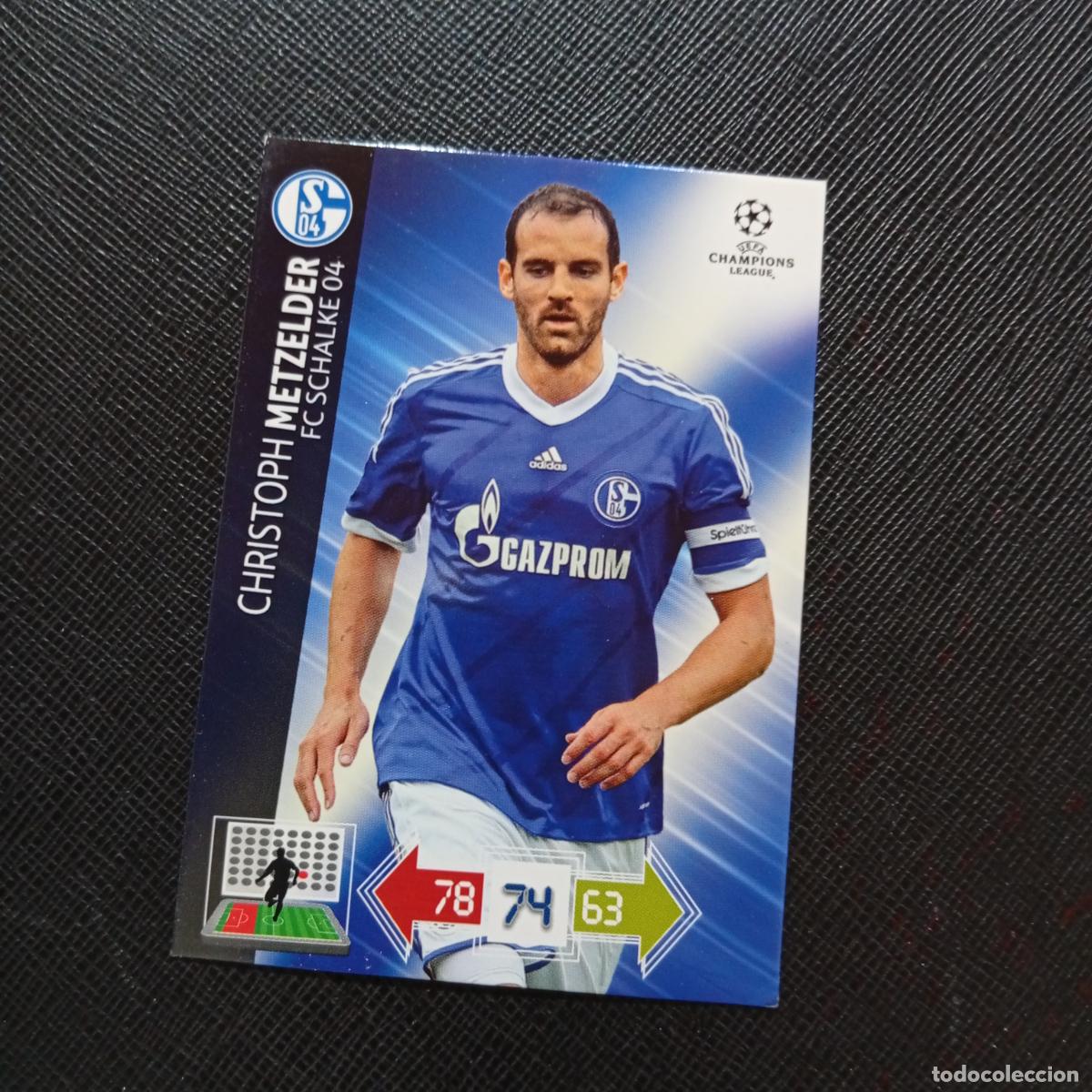 Cromos de Futebol: METZELDER SCHALKE 04 ADRENALYN CHAMPIONS LEAGUE 2012 2013 FUTBOL 12 13 - A189 PG226 B