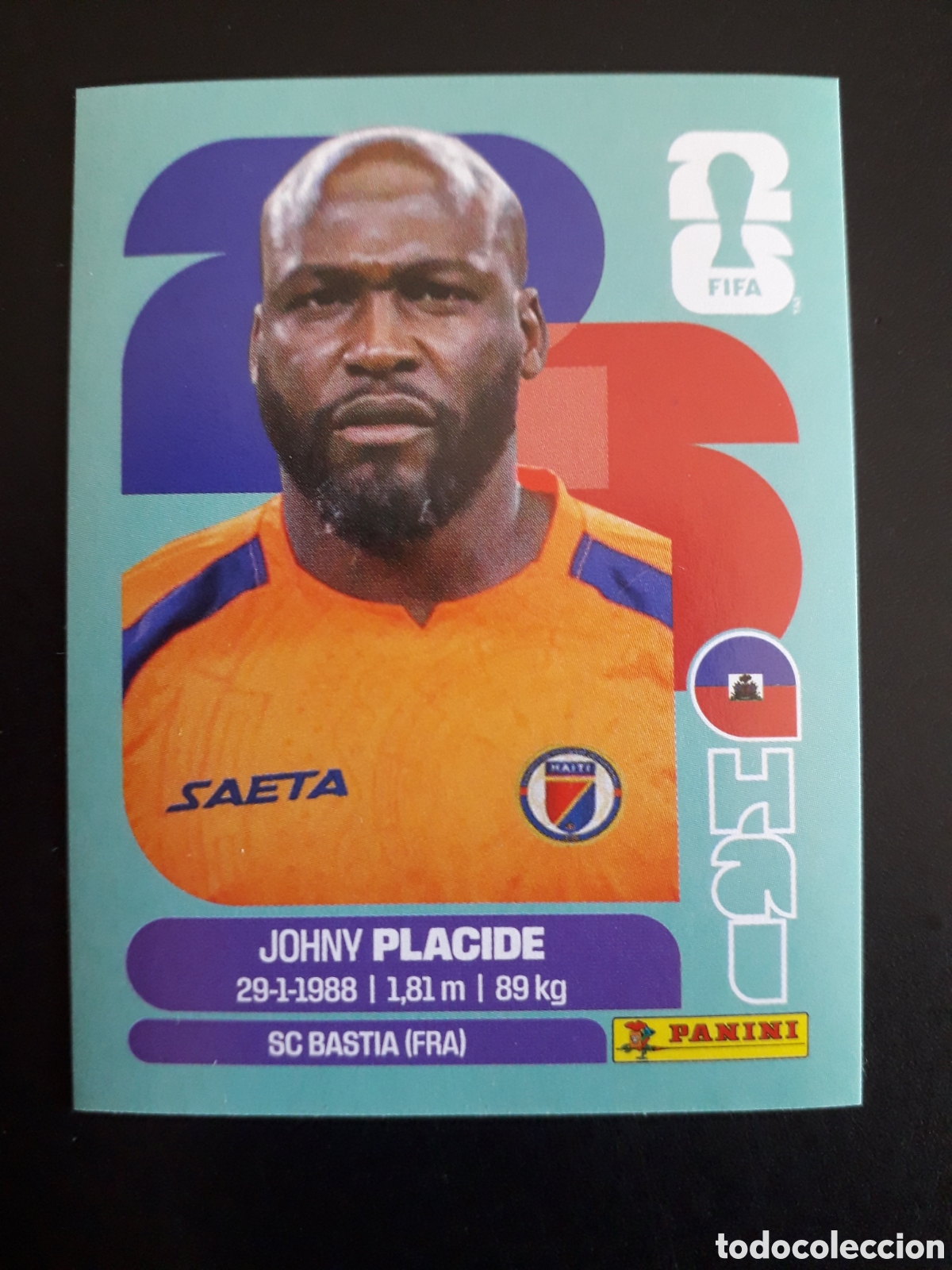 Cromos de Futebol: PLACIDE HAIT&Iacute; HAI 2 MUNDIAL F&Uacute;TBOL 2026 FIFA WORLD CUP PANINI SIN PEGAR PEDIDO M&Iacute;NIMO 3&euro;.