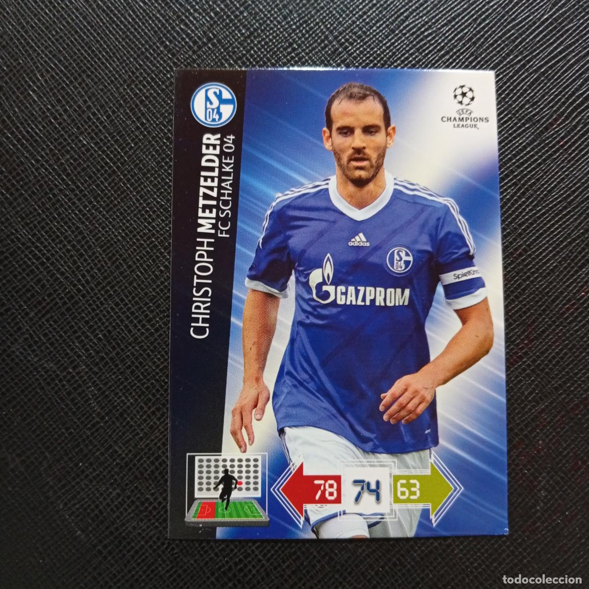 Cromos de Futebol: METZELDER SCHALKE 04 ADRENALYN CHAMPIONS LEAGUE 2012 2013 FUTBOL 12 13 - A189 PG226 C