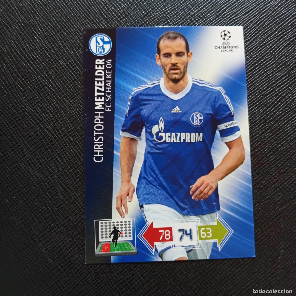 Cromos de Futebol: METZELDER SCHALKE 04 ADRENALYN CHAMPIONS LEAGUE 2012 2013 FUTBOL 12 13 - A189 PG226 D