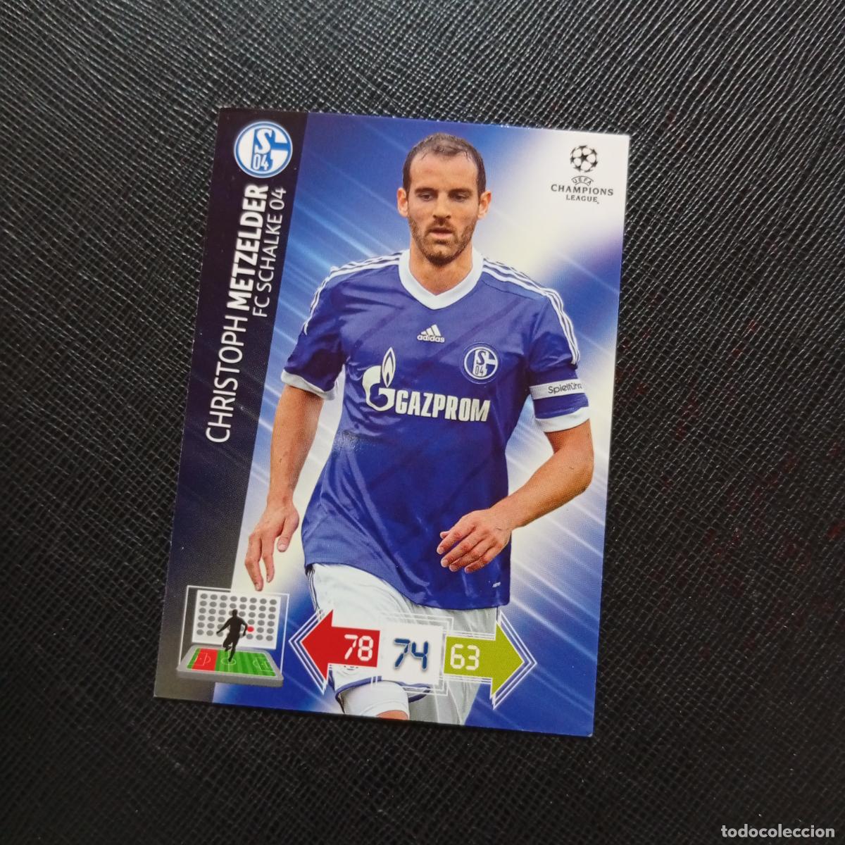 Cromos de Futebol: METZELDER SCHALKE 04 ADRENALYN CHAMPIONS LEAGUE 2012 2013 FUTBOL 12 13 - A189 PG253