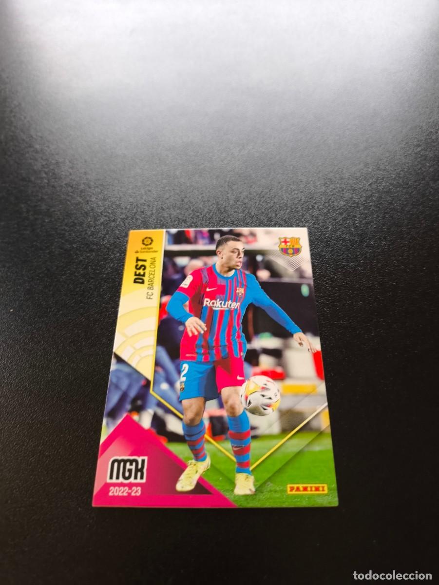 Cromos de Futebol: 68 Dest BARCELONA PANINI LIGA MEGACRACKS MGK 2022 2023 22 23 NO ESTE ADRENALYN