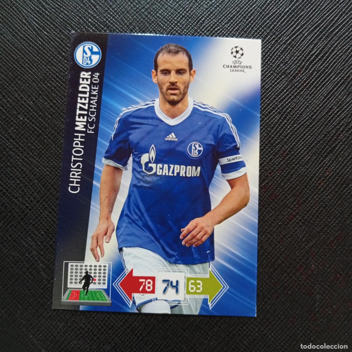Cromos de Futebol: METZELDER SCHALKE 04 ADRENALYN CHAMPIONS LEAGUE 2012 2013 FUTBOL 12 13 - A189 PG271
