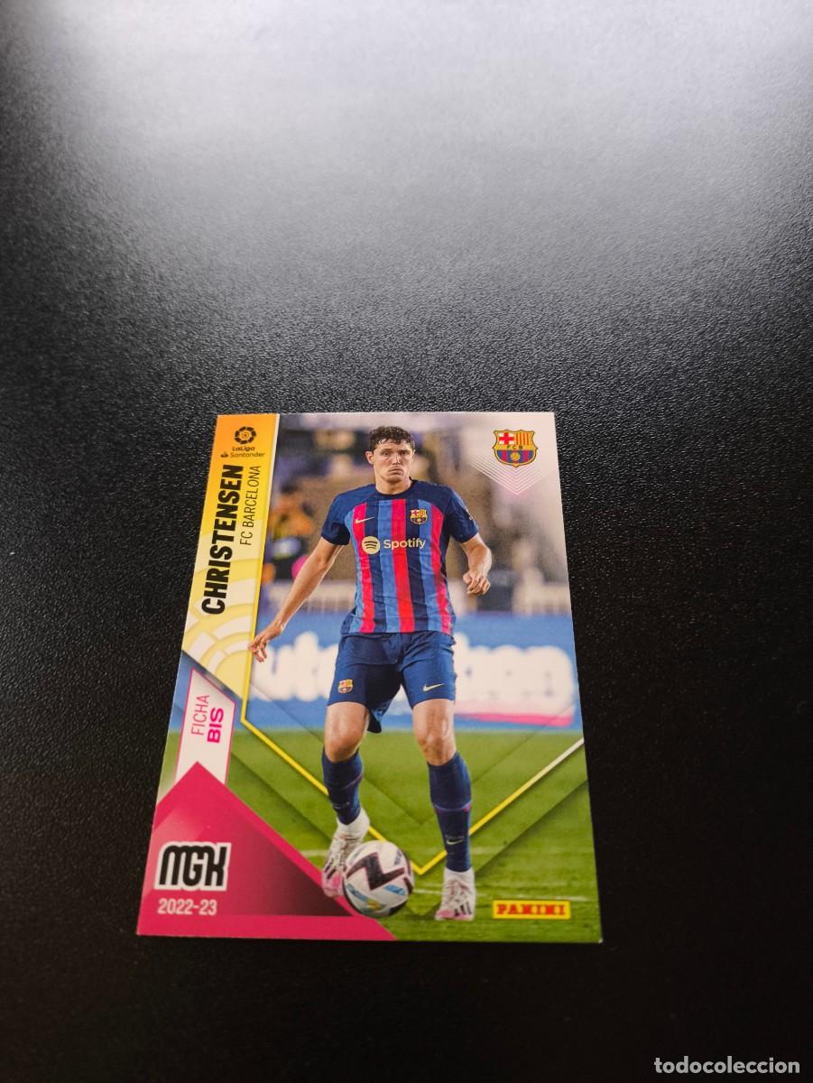 Fu&szlig;ball-Sticker: 68 BIS Christensen BARCELONA PANINI LIGA MEGACRACKS MGK 2022 2023 22 23 NO ESTE ADRENALYN