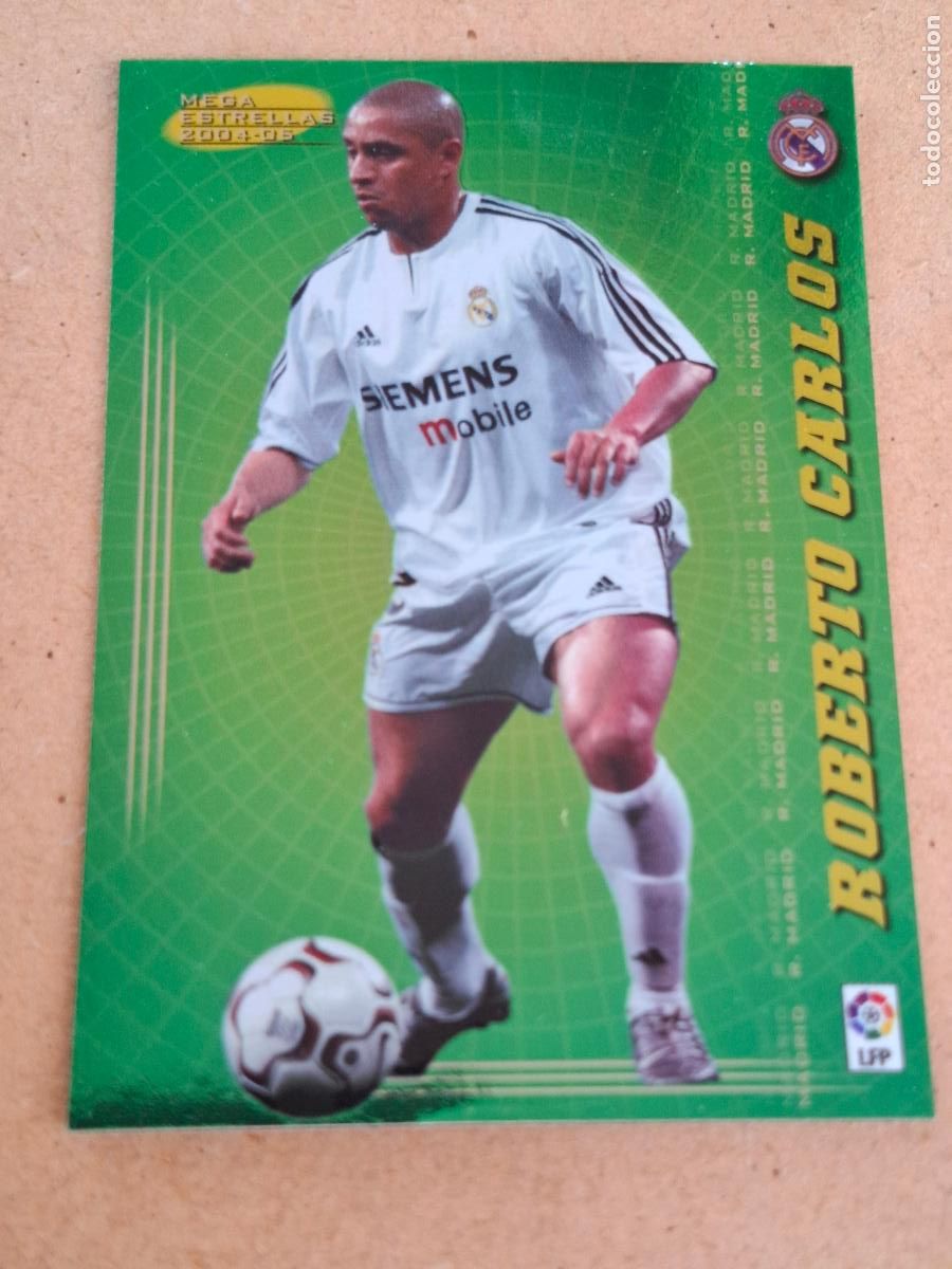 Cromos de Futebol: MEGACRACKS 2004 2005 04 05 - 370 ROBERTO CARLOS - REAL MADRID - CP13