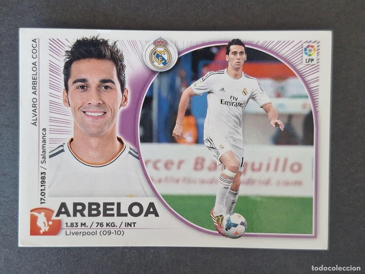Cromos de Futebol: ARBELOA REAL MADRID LIGA ESTE 2014 2015 14 15 NUNCA PEGADO SIN PEGAR