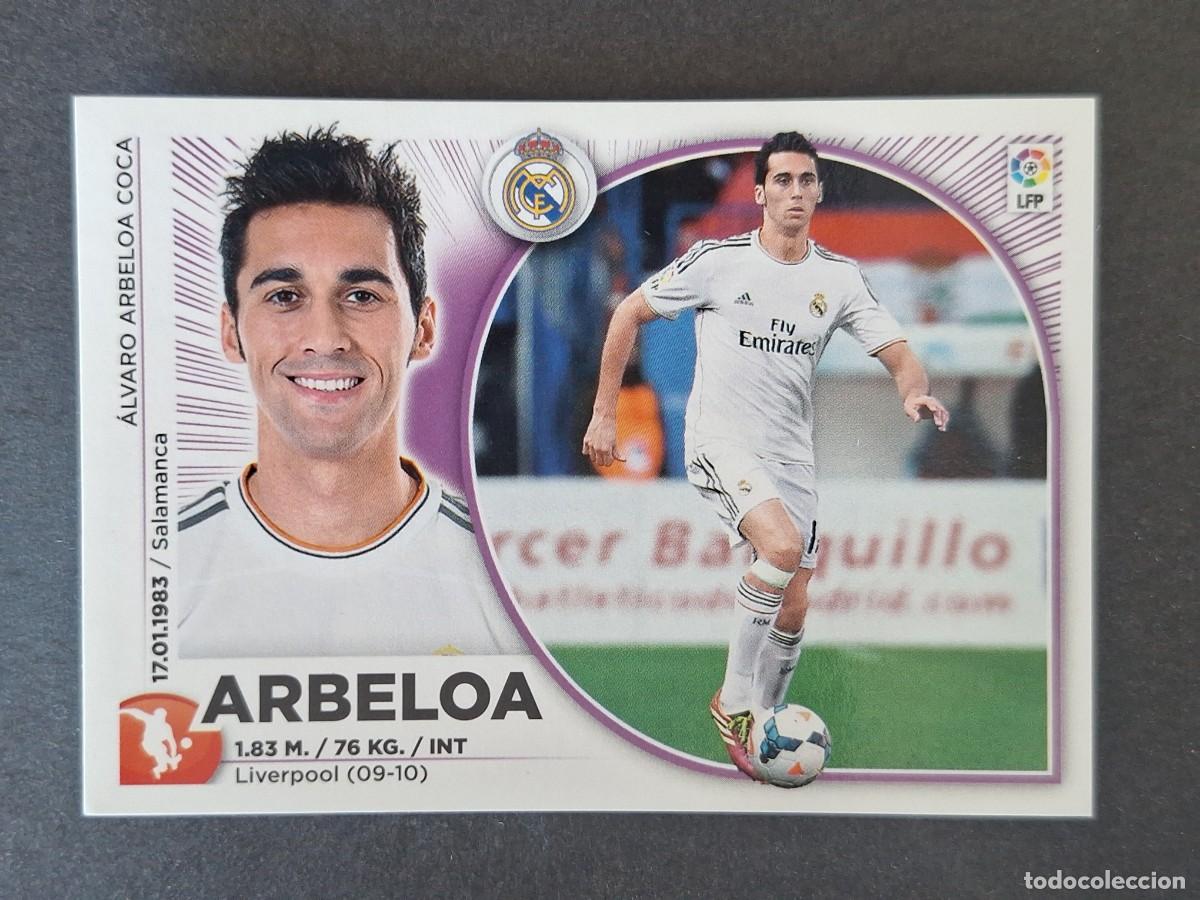 Cromos de Futebol: ARBELOA REAL MADRID LIGA ESTE 2014 2015 14 15 NUNCA PEGADO SIN PEGAR